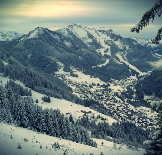 Esquiar na Suíça Gastando Pouco - La Chapelle d'Abonnance