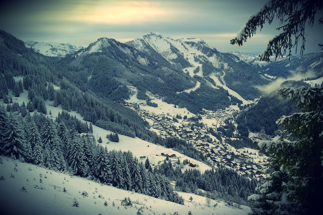 Esquiar na Suíça Gastando Pouco - La Chapelle d'Abonnance