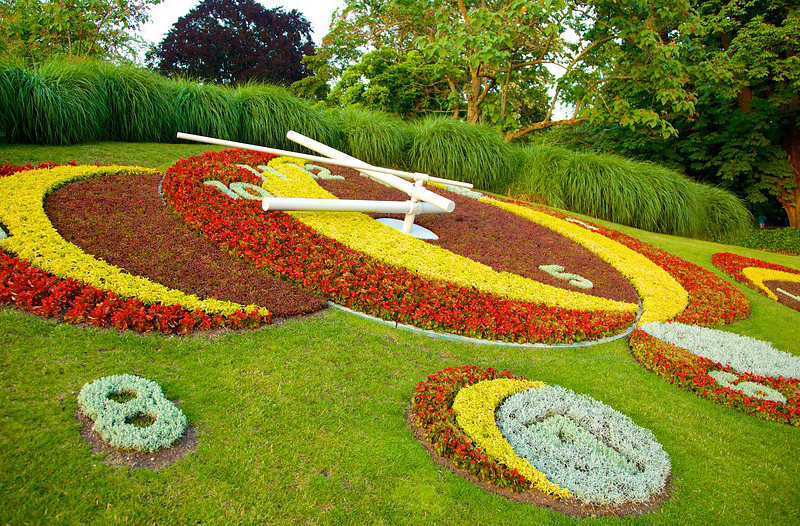 L’Horloge Fleuri – Genève (Relógio de Flores – Genebra)